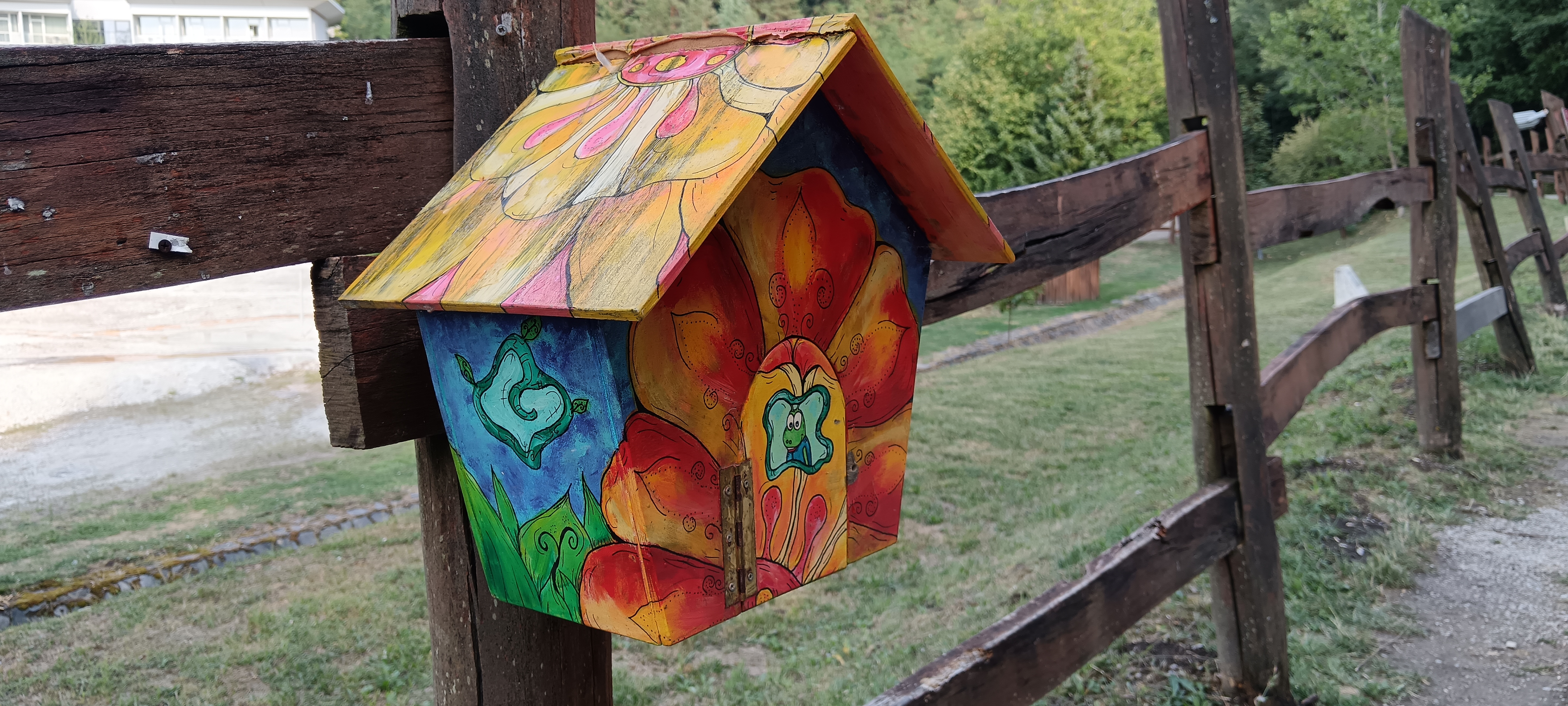 Madárodú telepítése a kertbe